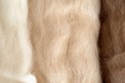 羊绒的种类，从颜色上可分为白绒、青绒和紫绒