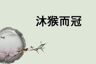 沐猴而冠的释义,比喻虚有其表、形同傀儡