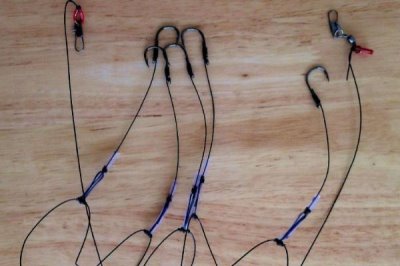 1.0号子线绑几号鱼钩,建议配合5号袖钩