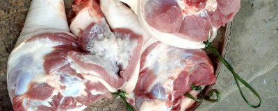 猪腿的价格,一斤需要14-20元左右