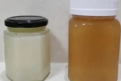 椴树蜜的特征，呈水白色且质地粘稠