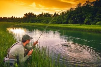 开春后的钓鱼时间,温度、气压和风向都是重要指标
