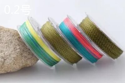 子线0.1号和0.2号有什么区别，0.2号子线的线径和拉力值更大