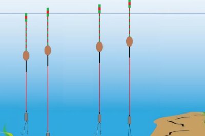野钓鲫鱼怎么调漂，可重铅找底、半水调目等